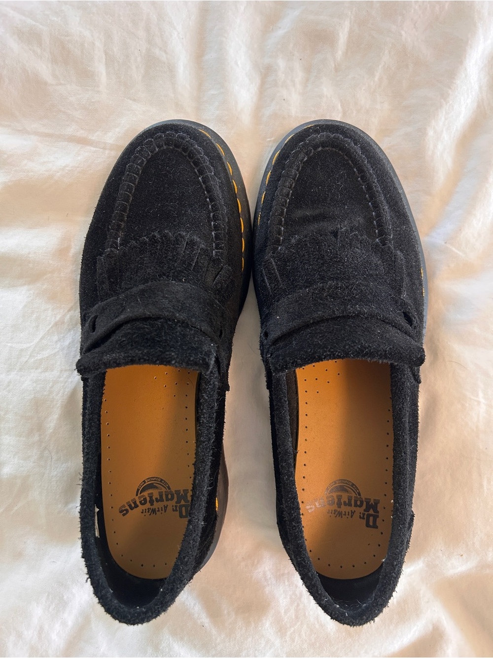 Dr. Martens Black Suede Loafers - Picture 3 of 8